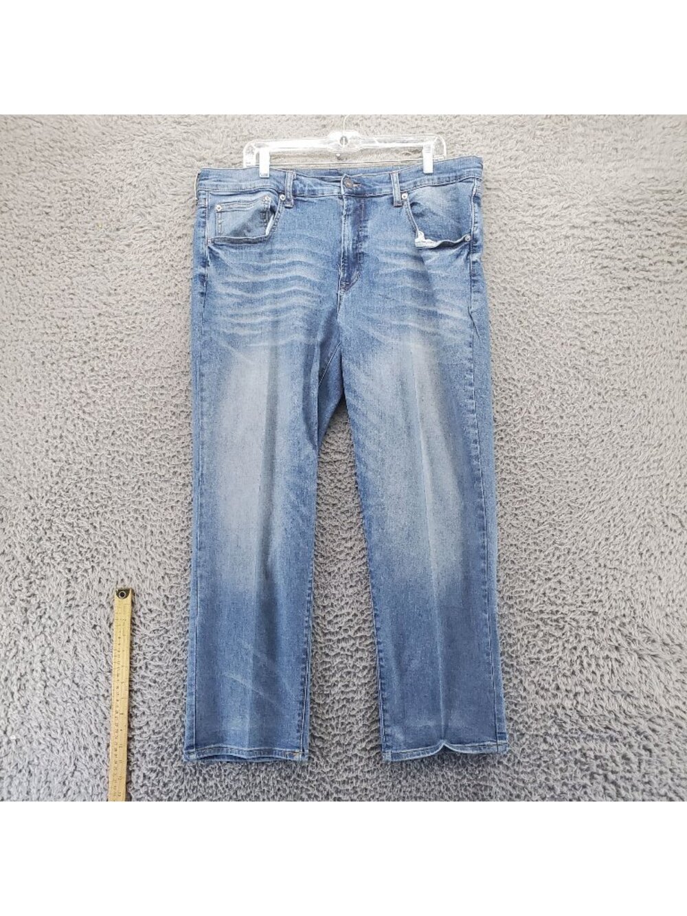 Arizona Jeans Mens 38X30 Blue Athletic Taper Stretch Denim *Read*